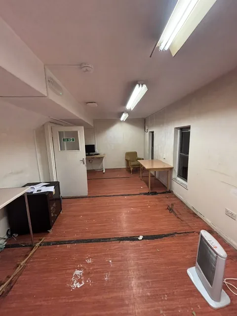 Asbestos artex removal from plasterboard walls in Plumstead