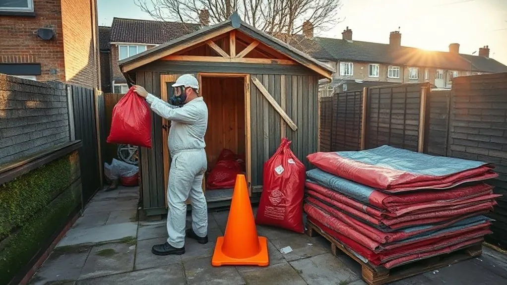 Garage & Shed Roof Removal in Plumstead — HSE-licensed specialists