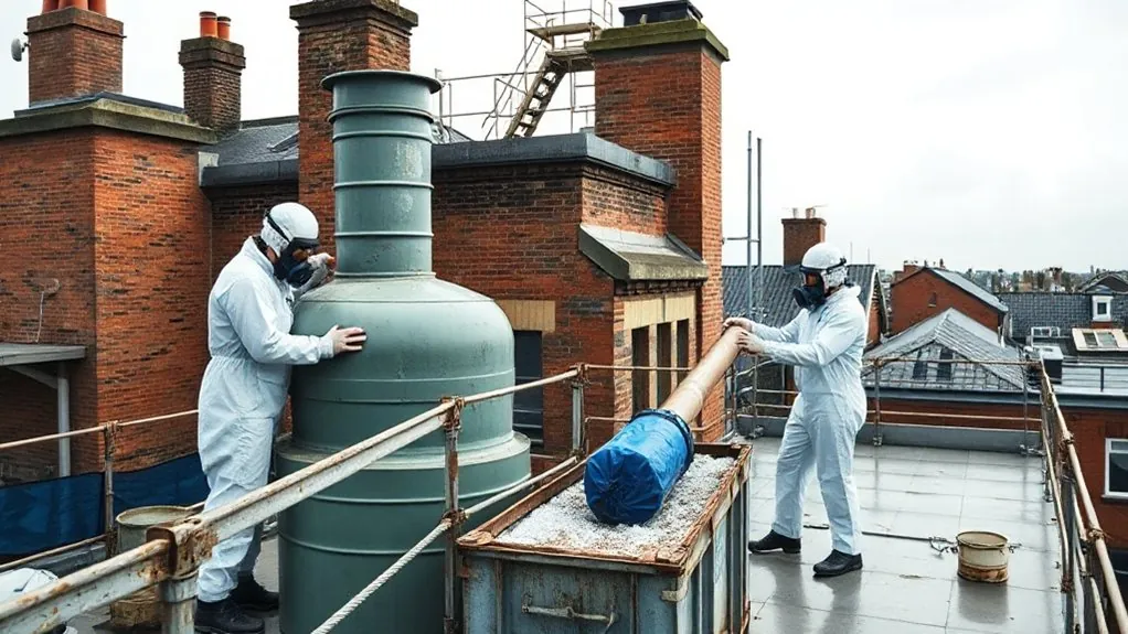 Water Tank & Flue Removal in Plumstead — HSE-licensed specialists